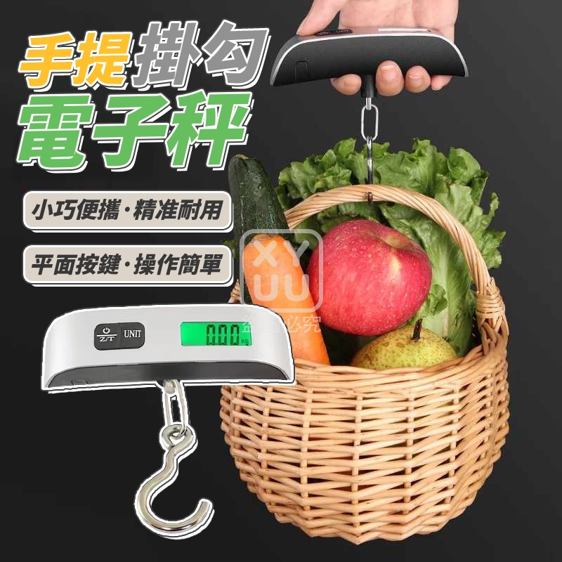 (2個)手提電子掛勾秤