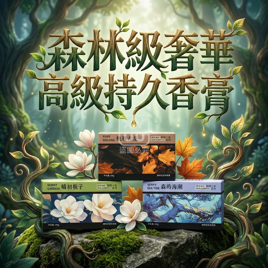 森林級奢華高級持久香膏4入