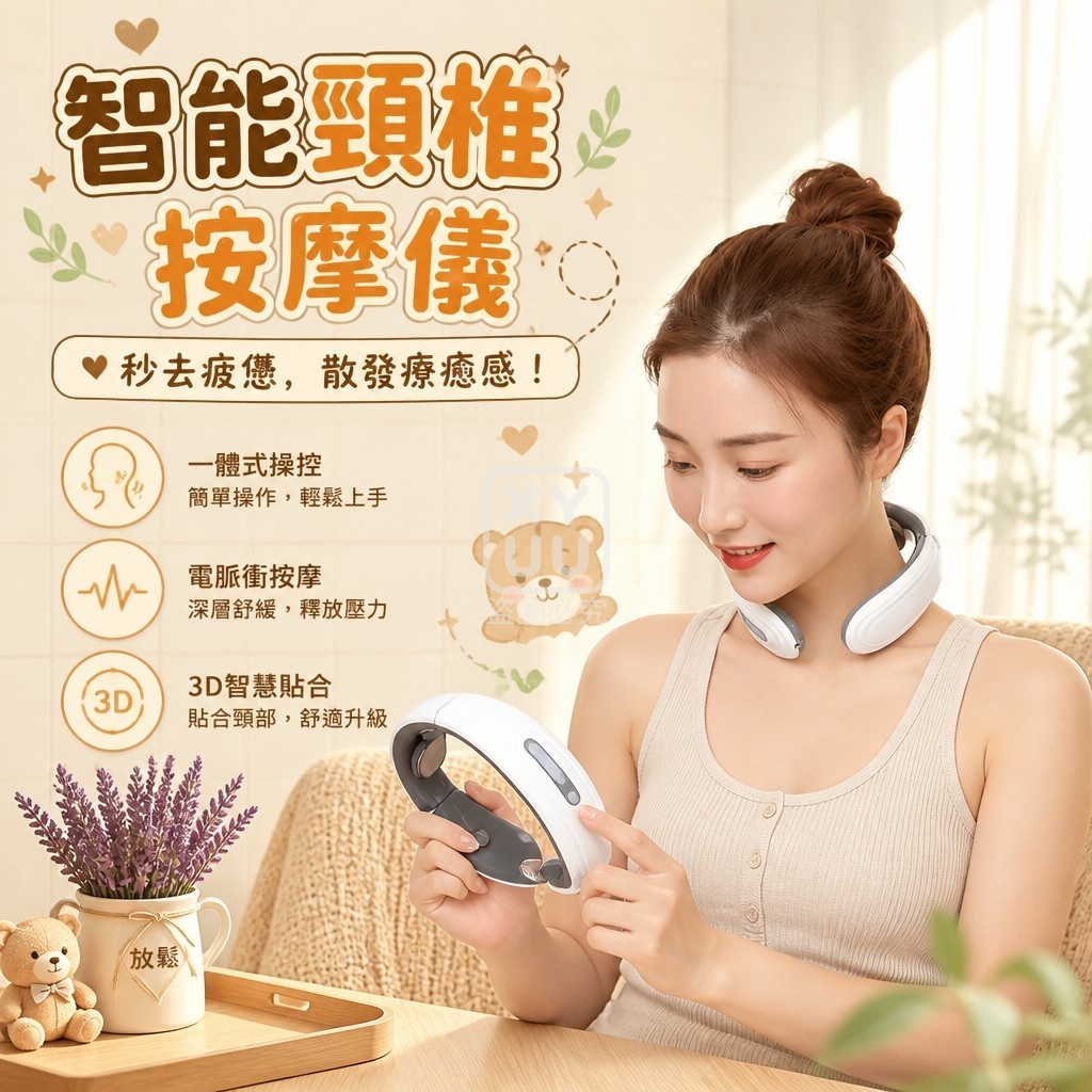 智能頸椎按摩儀