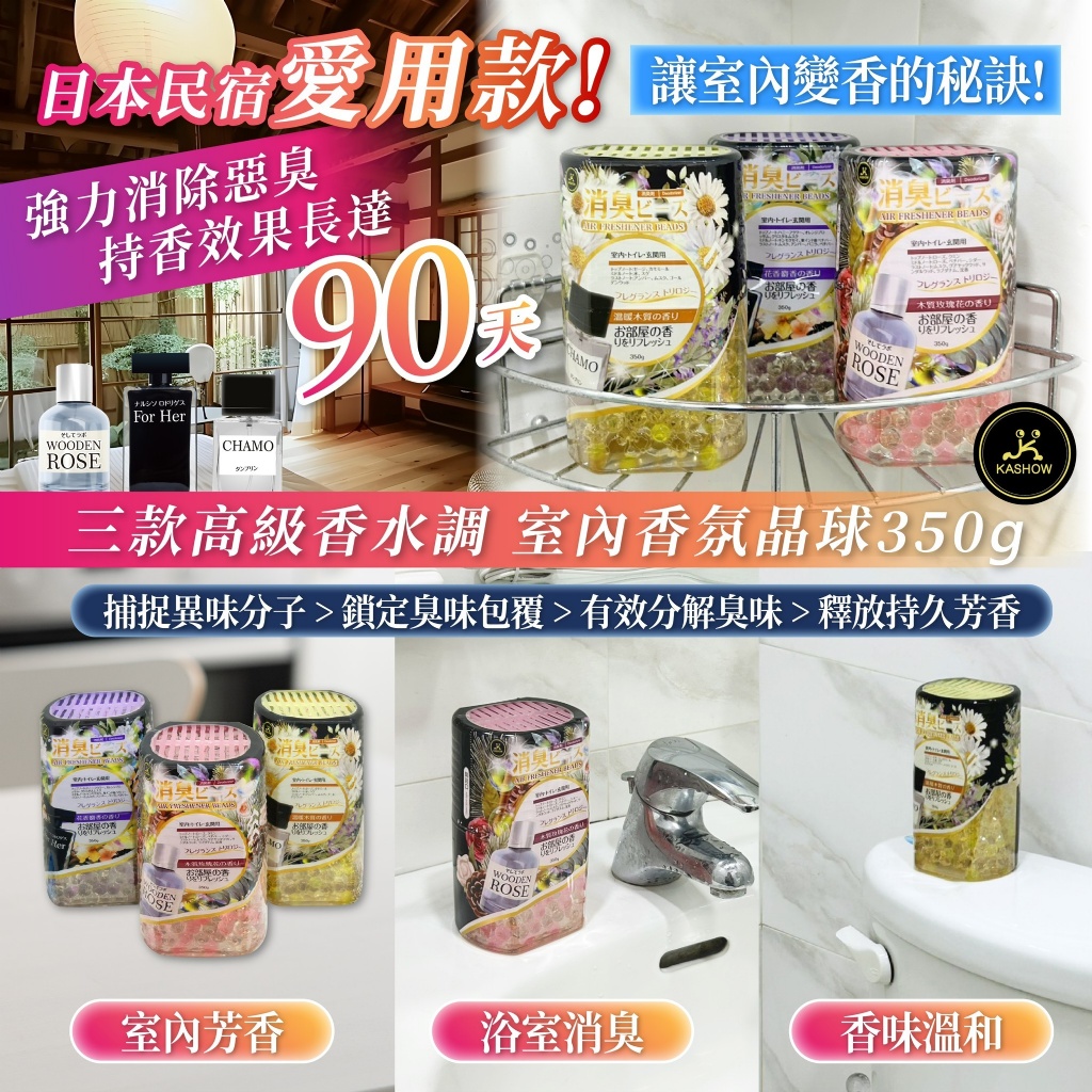 (2罐)日本民宿愛用款！爆款NO.1室內香氛晶球